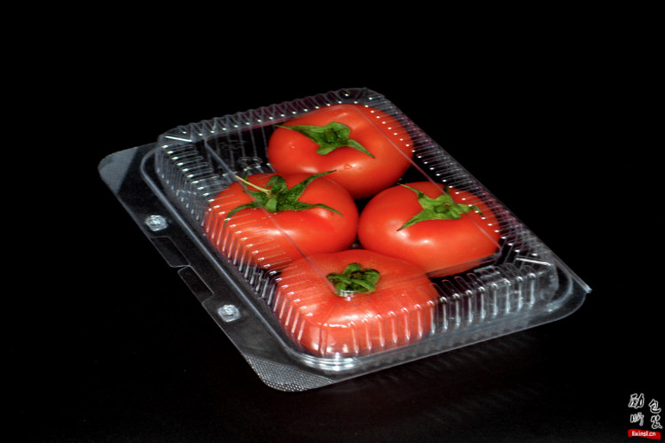 pet材质一次性塑料长方形黑色/透明色折叠沙拉盒