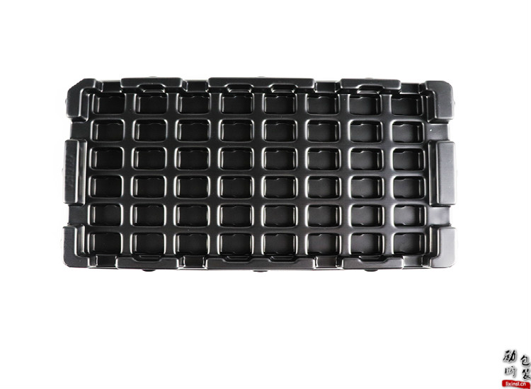 一次性长方形黑色塑料工业包装托盘